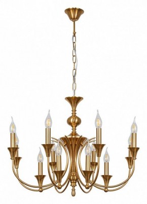 Подвесная люстра Arte Lamp Collinetta A4094LM-12PB в Заречном - zarechnyy.ok-mebel.com | фото 2