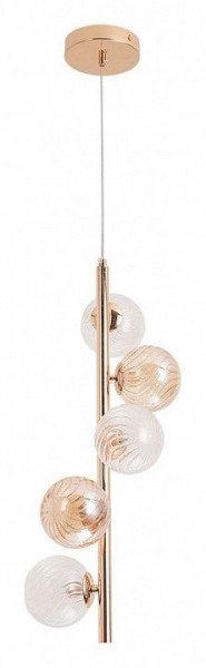 Подвесная люстра Arte Lamp Etereo A5261SP-5GO в Заречном - zarechnyy.ok-mebel.com | фото 2