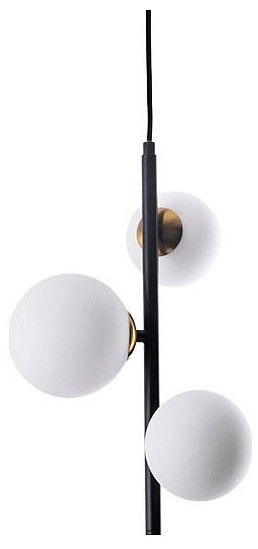 Подвесная люстра Arte Lamp Gemini A2243SP-3BK в Заречном - zarechnyy.ok-mebel.com | фото