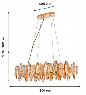 Подвесная люстра Favourite Glans 4719-8PC в Заречном - zarechnyy.ok-mebel.com | фото 4