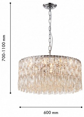 Подвесная люстра Favourite Robby 4723-12P в Заречном - zarechnyy.ok-mebel.com | фото 4