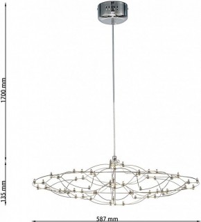 Подвесная люстра Favourite Thinner 4305-6P в Заречном - zarechnyy.ok-mebel.com | фото 5