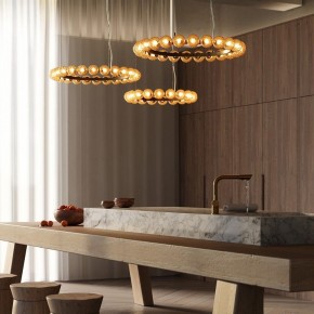 Подвесная люстра Maytoni Ambre MOD331PL-L42BS3K в Заречном - zarechnyy.ok-mebel.com | фото 3