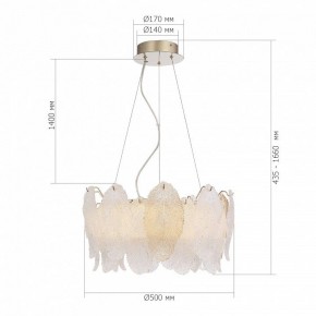 Подвесная люстра ST-Luce LIGHTSOME SL6135.203.01 в Заречном - zarechnyy.ok-mebel.com | фото 6