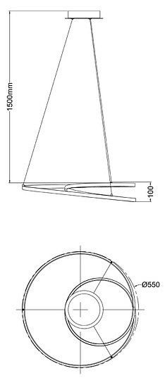 Подвесной светильник Arte Lamp Millo A3893SP-30BK в Заречном - zarechnyy.ok-mebel.com | фото 3