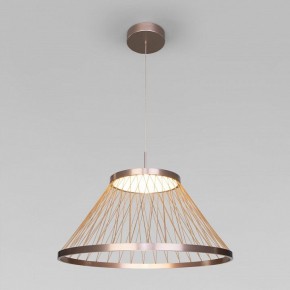 Подвесной светильник Eurosvet Cesta 40017/1 LED коричневый в Заречном - zarechnyy.ok-mebel.com | фото 2