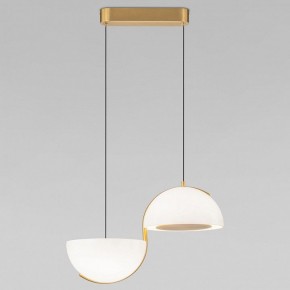 Подвесной светильник Eurosvet Emisfero 50083/2 LED золото в Заречном - zarechnyy.ok-mebel.com | фото