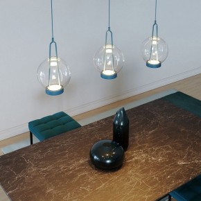 Подвесной светильник Eurosvet Frasco 50267/1 LED синий в Заречном - zarechnyy.ok-mebel.com | фото 4