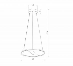 Подвесной светильник Eurosvet Occhio 40026/1 LED серый в Заречном - zarechnyy.ok-mebel.com | фото 5