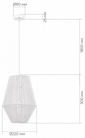 Подвесной светильник EVOLUCE ETTAN SLE6025-513-01 в Заречном - zarechnyy.ok-mebel.com | фото 6