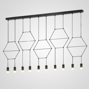 Подвесной светильник Imperiumloft Via Wireflow polyhedral Via01 в Заречном - zarechnyy.ok-mebel.com | фото