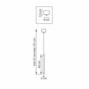 Подвесной светильник Lightstar Tubo LT7472471 в Заречном - zarechnyy.ok-mebel.com | фото 4