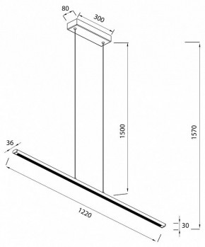 Подвесной светильник Mantra Lineal 8955 в Заречном - zarechnyy.ok-mebel.com | фото 4