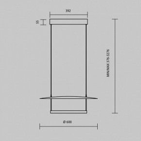Подвесной светильник Maytoni Ambience MOD280PL-L30B3K1 в Заречном - zarechnyy.ok-mebel.com | фото 4