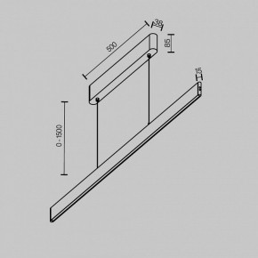 Подвесной светильник Maytoni Ephoria P109PL-36W2.7-6K-BS в Заречном - zarechnyy.ok-mebel.com | фото 2