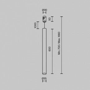 Подвесной светильник Maytoni Focus Led TR156-1-5W3K-BS в Заречном - zarechnyy.ok-mebel.com | фото 4