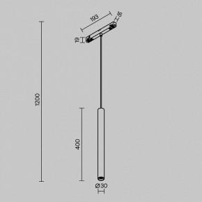 Подвесной светильник Maytoni Focus LED TR226-4-5WTW-M-DSZ-B в Заречном - zarechnyy.ok-mebel.com | фото 5