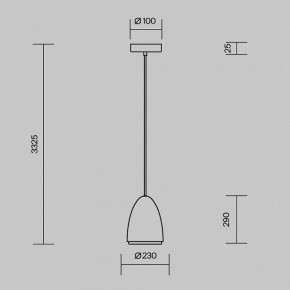 Подвесной светильник Maytoni Pilastro MOD430PL-01CM в Заречном - zarechnyy.ok-mebel.com | фото 5