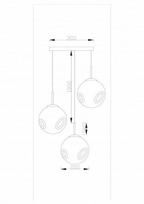 Подвесной светильник Moderli Amo V11524-3P в Заречном - zarechnyy.ok-mebel.com | фото 6