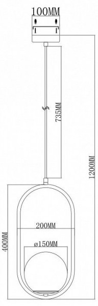 Подвесной светильник Moderli Klaster V11585-1P в Заречном - zarechnyy.ok-mebel.com | фото 3
