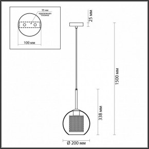 Подвесной светильник Odeon Light Clocky 4939/1 в Заречном - zarechnyy.ok-mebel.com | фото 4