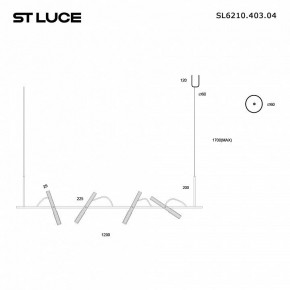 Подвесной светильник ST-Luce LILT SL6210.403.04 в Заречном - zarechnyy.ok-mebel.com | фото 2