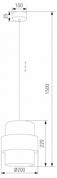 Подвесной светильник TK Lighting Calisto 5401 Calisto в Заречном - zarechnyy.ok-mebel.com | фото 4