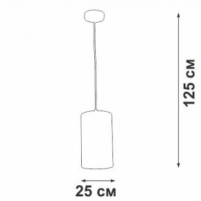Подвесной светильник Vitaluce V2895 V2895-0/1S в Заречном - zarechnyy.ok-mebel.com | фото 6