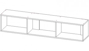 ЛУКСОР-4 Полка навесная (ЦРК.ЛКС.04 полка навесная) в Заречном - zarechnyy.ok-mebel.com | фото 2