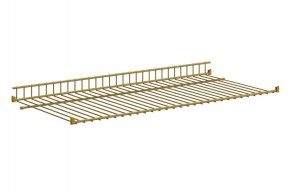Полка сотовая L695 (золото) в Заречном - zarechnyy.ok-mebel.com | фото
