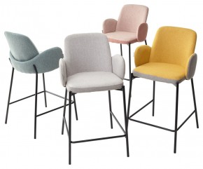 Полубарный стул NYX (H=65cm) VF109 розовый / VF110 брусничный М-City в Заречном - zarechnyy.ok-mebel.com | фото 5