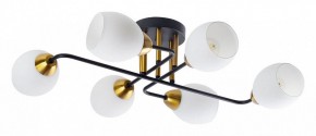 Потолочная люстра Arte Lamp Andrea A8141PL-6BK в Заречном - zarechnyy.ok-mebel.com | фото