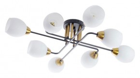 Потолочная люстра Arte Lamp Andrea A8141PL-8BK в Заречном - zarechnyy.ok-mebel.com | фото