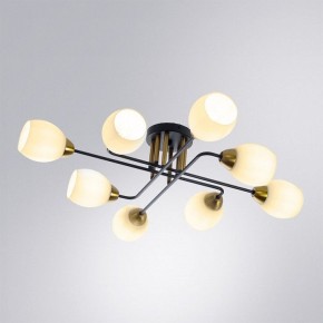 Потолочная люстра Arte Lamp Andrea A8141PL-8BK в Заречном - zarechnyy.ok-mebel.com | фото 2