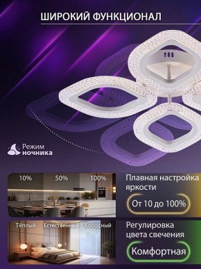 Потолочная люстра Natali Kovaltseva SM LED LAMPS 81455 в Заречном - zarechnyy.ok-mebel.com | фото 6