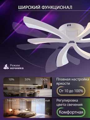 Потолочная люстра Natali Kovaltseva VIO LED LAMPS 81453 в Заречном - zarechnyy.ok-mebel.com | фото 6