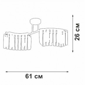Потолочная люстра Vitaluce V5884 V5884-0/4PL в Заречном - zarechnyy.ok-mebel.com | фото 4