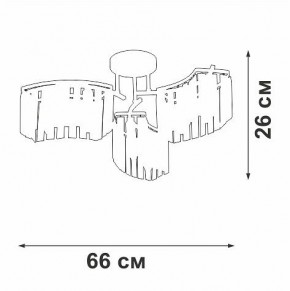 Потолочная люстра Vitaluce V5884 V5884-0/6PL в Заречном - zarechnyy.ok-mebel.com | фото 3