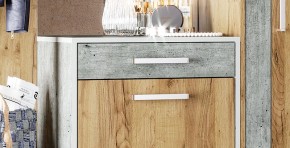 Прихожая Кензо (крафт/бетон) вешалка+шкаф в Заречном - zarechnyy.ok-mebel.com | фото 5