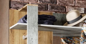 Прихожая Кензо (крафт/бетон) вешалка+шкаф в Заречном - zarechnyy.ok-mebel.com | фото 6
