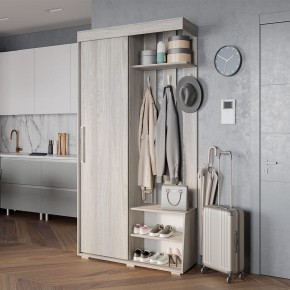 Прихожая Зара ПР-01 (ясень белый) в Заречном - zarechnyy.ok-mebel.com | фото 4