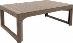 Раскладной стол Лион с регулируемой высотой столешницы (Lyon rattan table) капучино (h400/650) в Заречном - zarechnyy.ok-mebel.com | фото 4