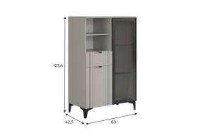 РИЧ Комод 2 со стеклом в Заречном - zarechnyy.ok-mebel.com | фото 2