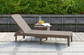 Шезлонг Джайпур (Jaipur Sun lounger) капучино в Заречном - zarechnyy.ok-mebel.com | фото 2