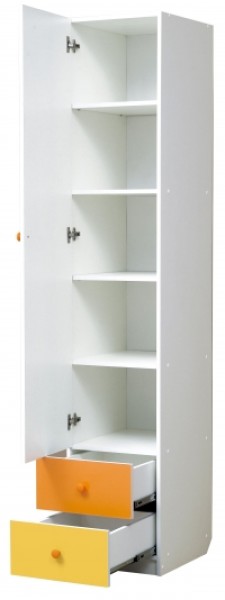 Шкаф 1-но дверный с ящиками Радуга (400) в Заречном - zarechnyy.ok-mebel.com | фото 2