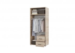 Шкаф 2-х створчатый с ящиками VICTOR (Сонома) в Заречном - zarechnyy.ok-mebel.com | фото 2