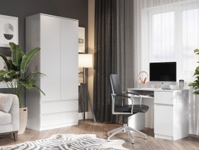 Шкаф 2-ств. с 2 ящиками "Бьянко" в Заречном - zarechnyy.ok-mebel.com | фото 4