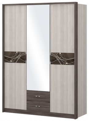 Шкаф 3-х дверный с зеркалом Шк68.2 МС Николь в Заречном - zarechnyy.ok-mebel.com | фото