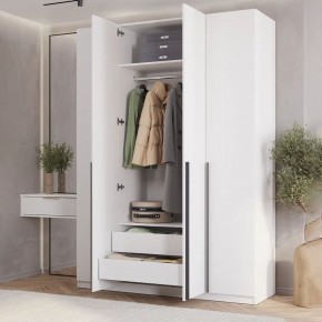 Шкаф 4-х створчатый Айрон ШК-13 (белый) в Заречном - zarechnyy.ok-mebel.com | фото 4