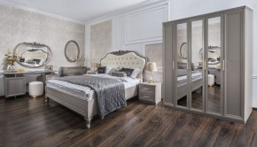 Шкаф 5-ти ств с зеркалами Мокко (серый камень) в Заречном - zarechnyy.ok-mebel.com | фото 4